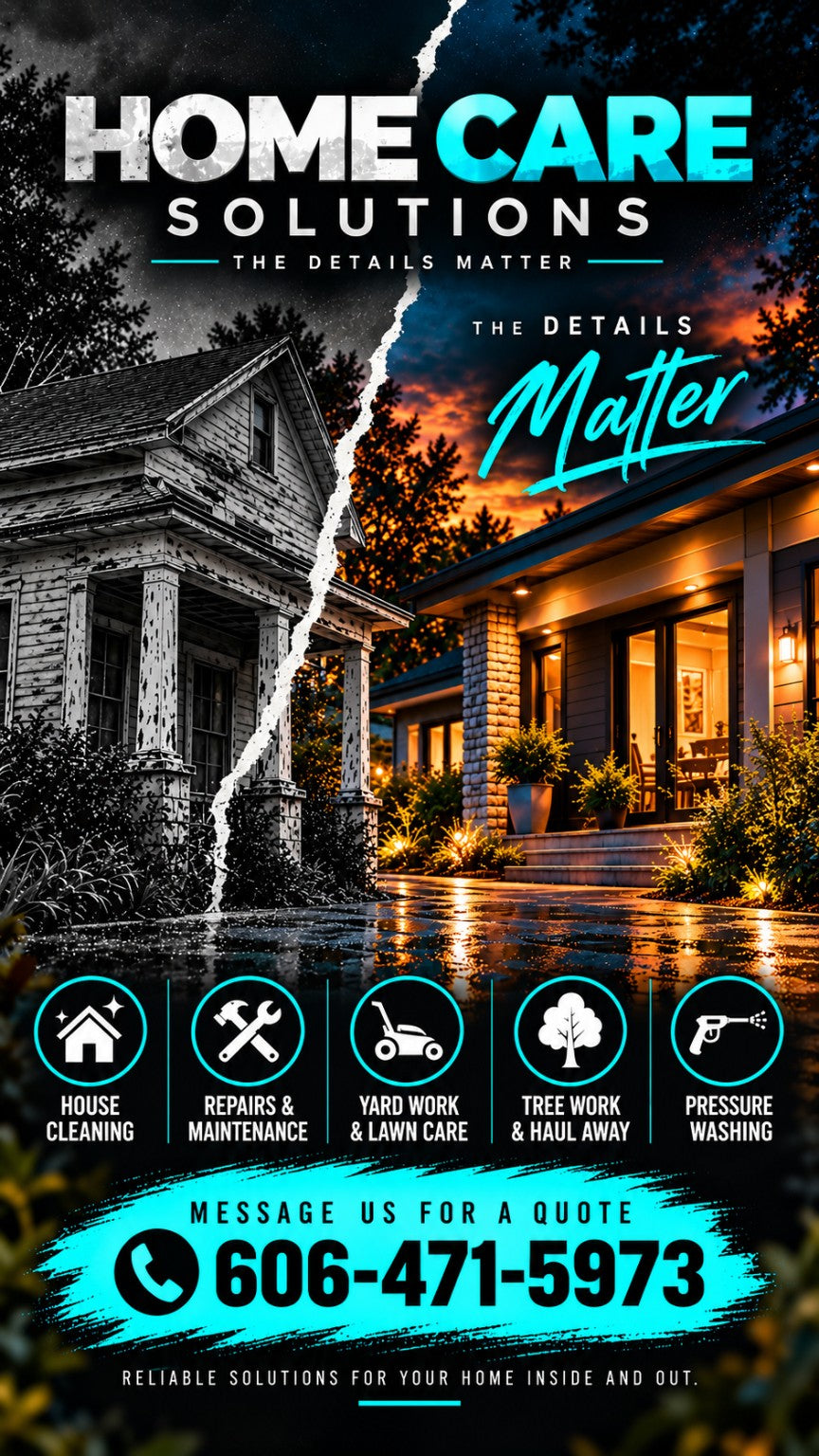 Home Care Solutions — The details matter campaign illustration
